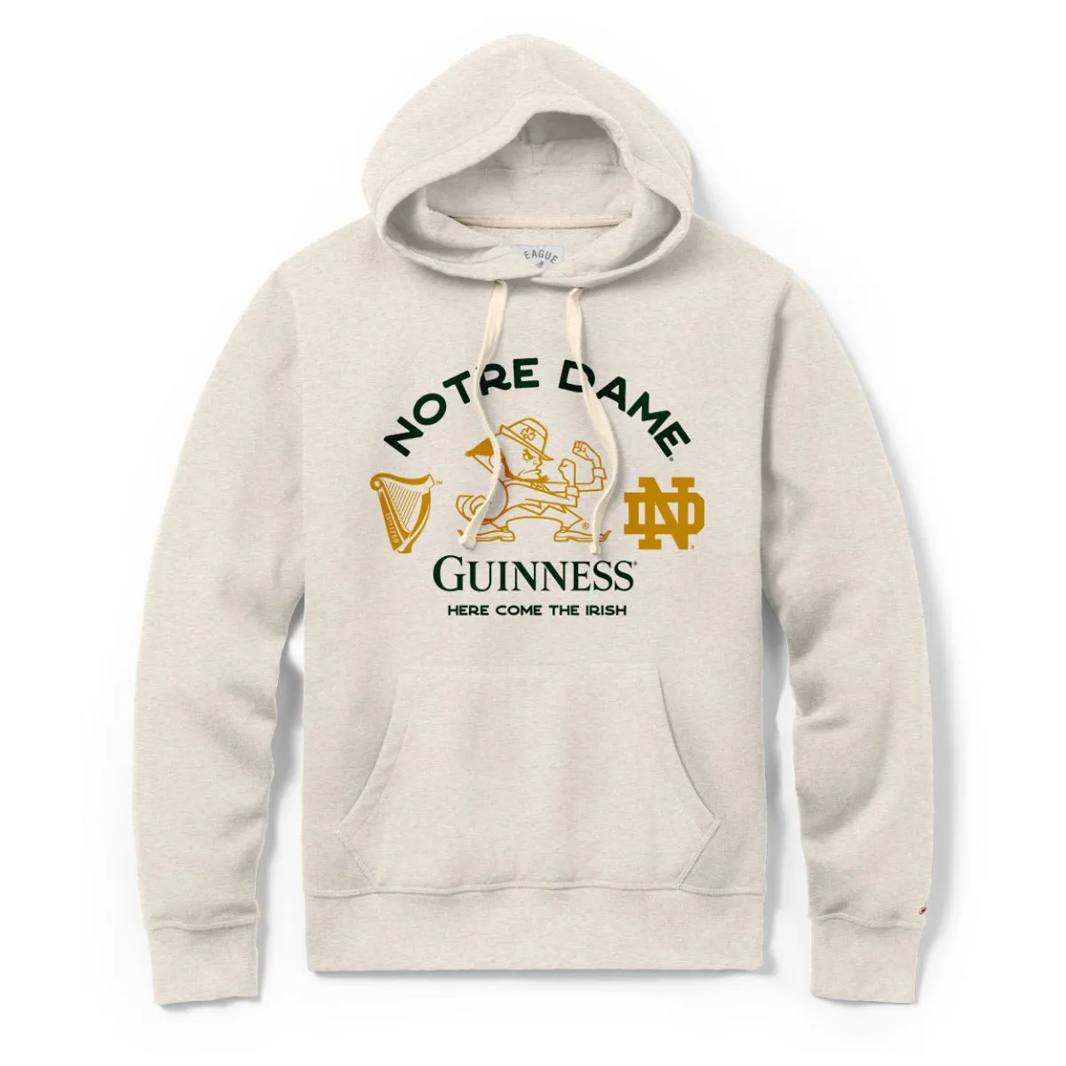 Notre Dame Oatmeal Stadium Hoodie