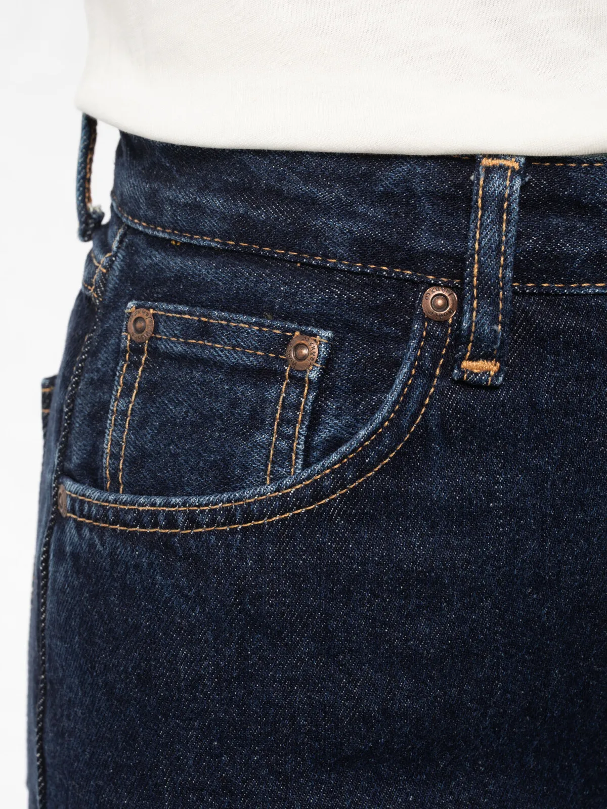 【Nudie Jeans】女版高腰寬直筒褲 / Clean Eileen Heavy Rinse