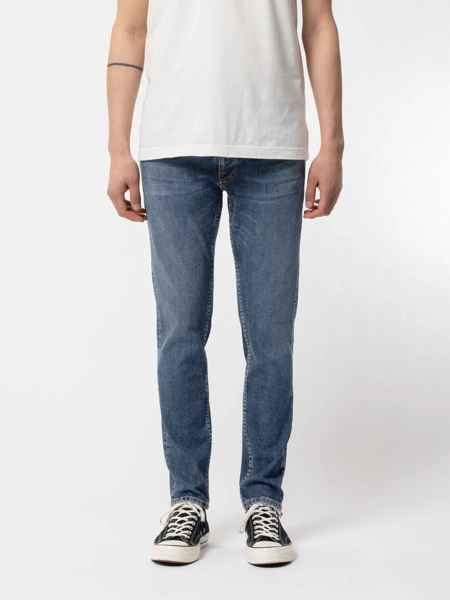 【Nudie Jeans】中腰合身錐形／Lean Dean Blue Vibes