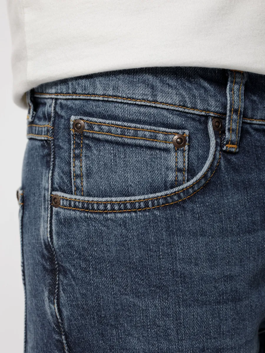 【Nudie Jeans】中腰合身錐形／Lean Dean Blue Vibes