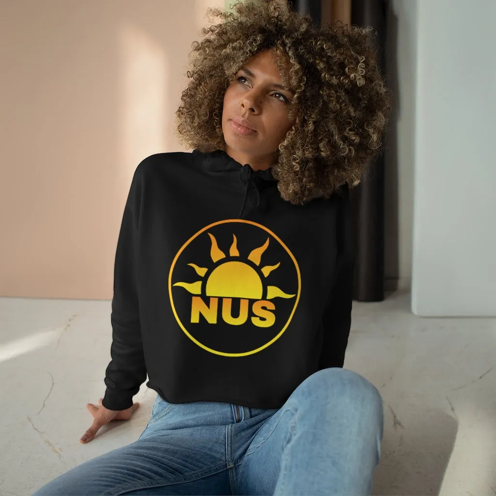 NUS Crop Hoodie