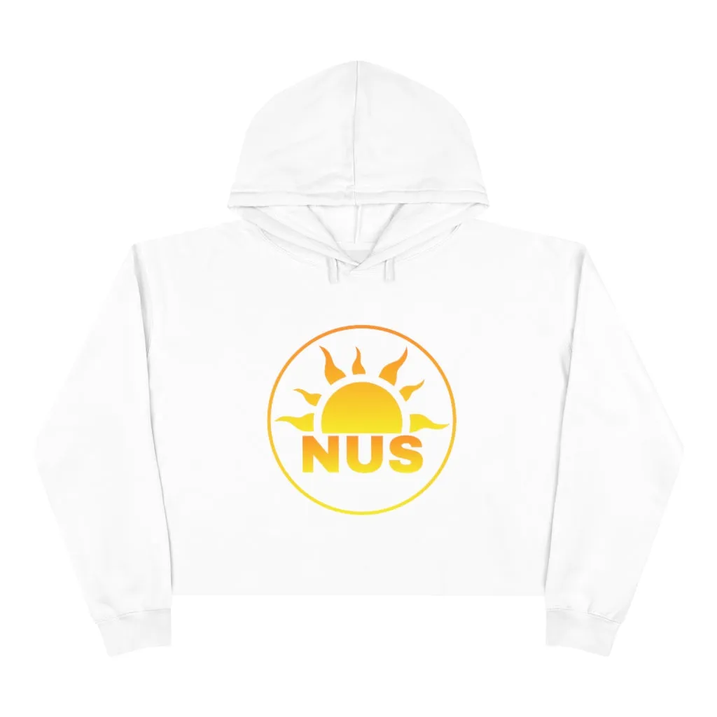 NUS Crop Hoodie