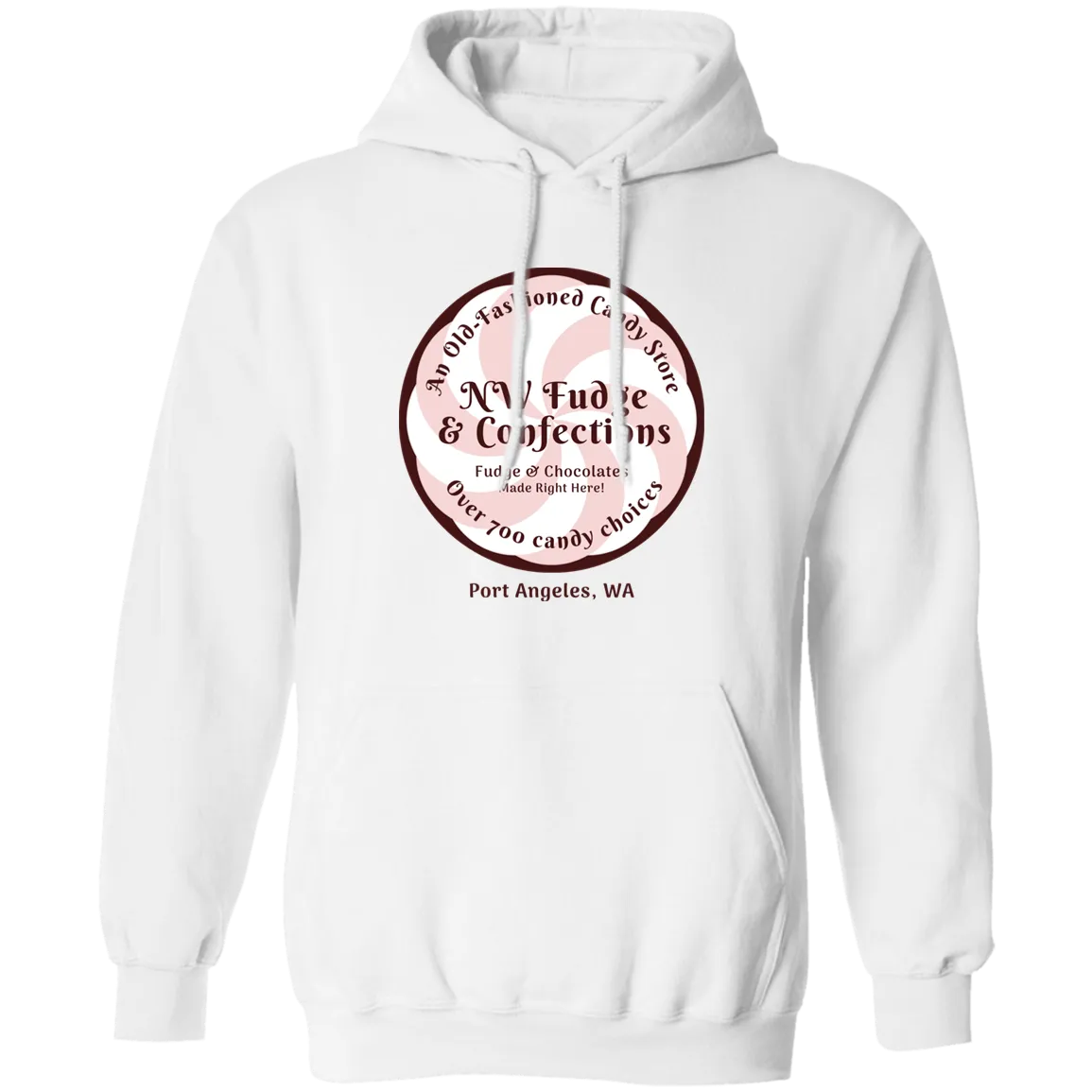 NW Fudge & Confections Pullover Hoodie