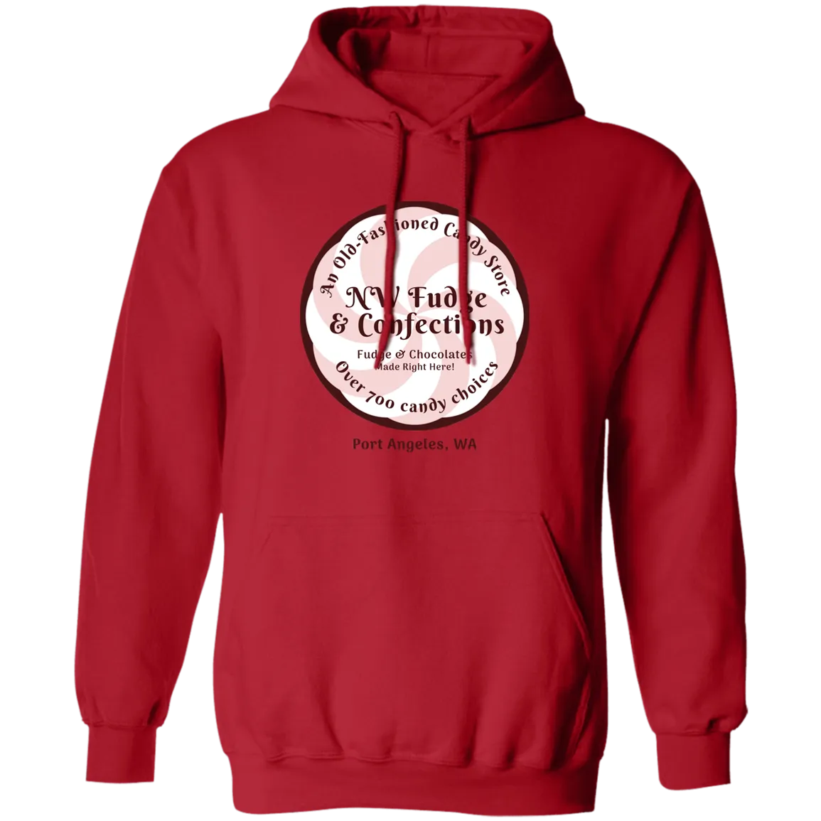 NW Fudge & Confections Pullover Hoodie