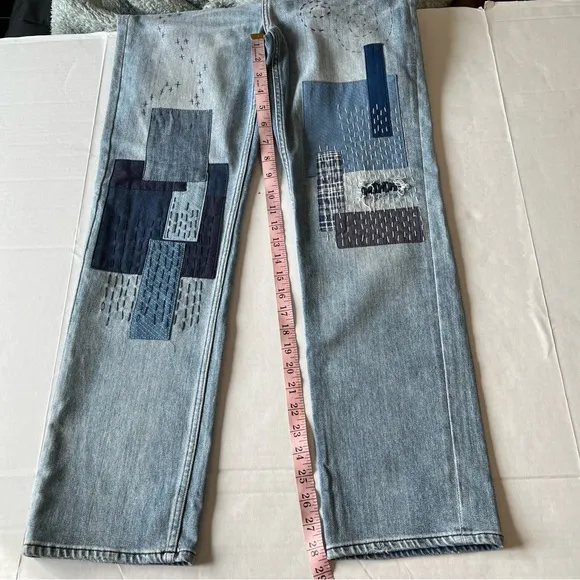 NWT Sundance Avalee Patchwork Jeans | Size 27