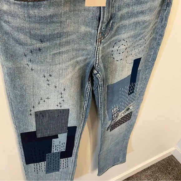 NWT Sundance Avalee Patchwork Jeans | Size 27