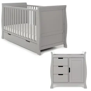 OBABY Stamford Classic 2 Piece Room Set - Warm Grey