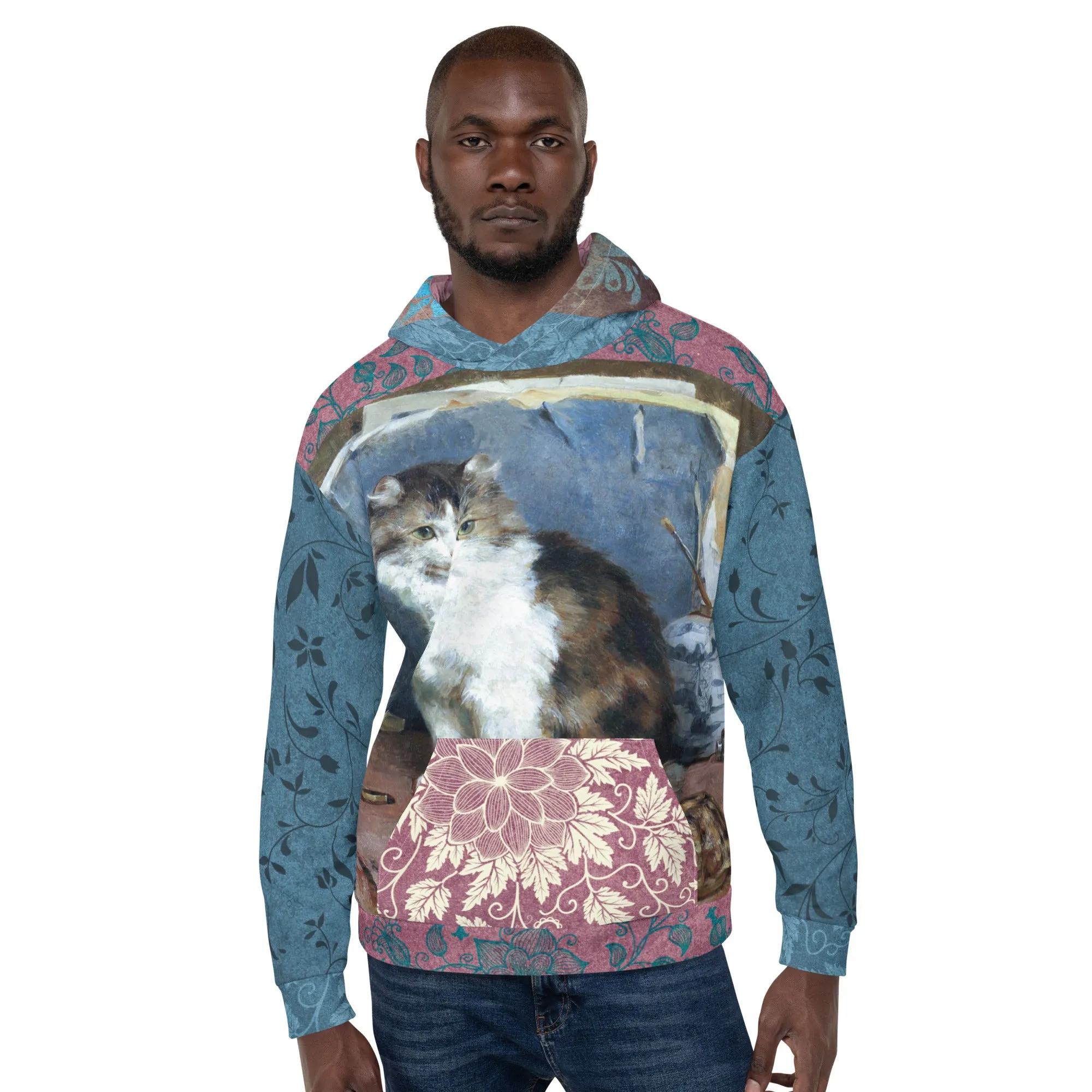 Odd Couple Calico Cat Hoody