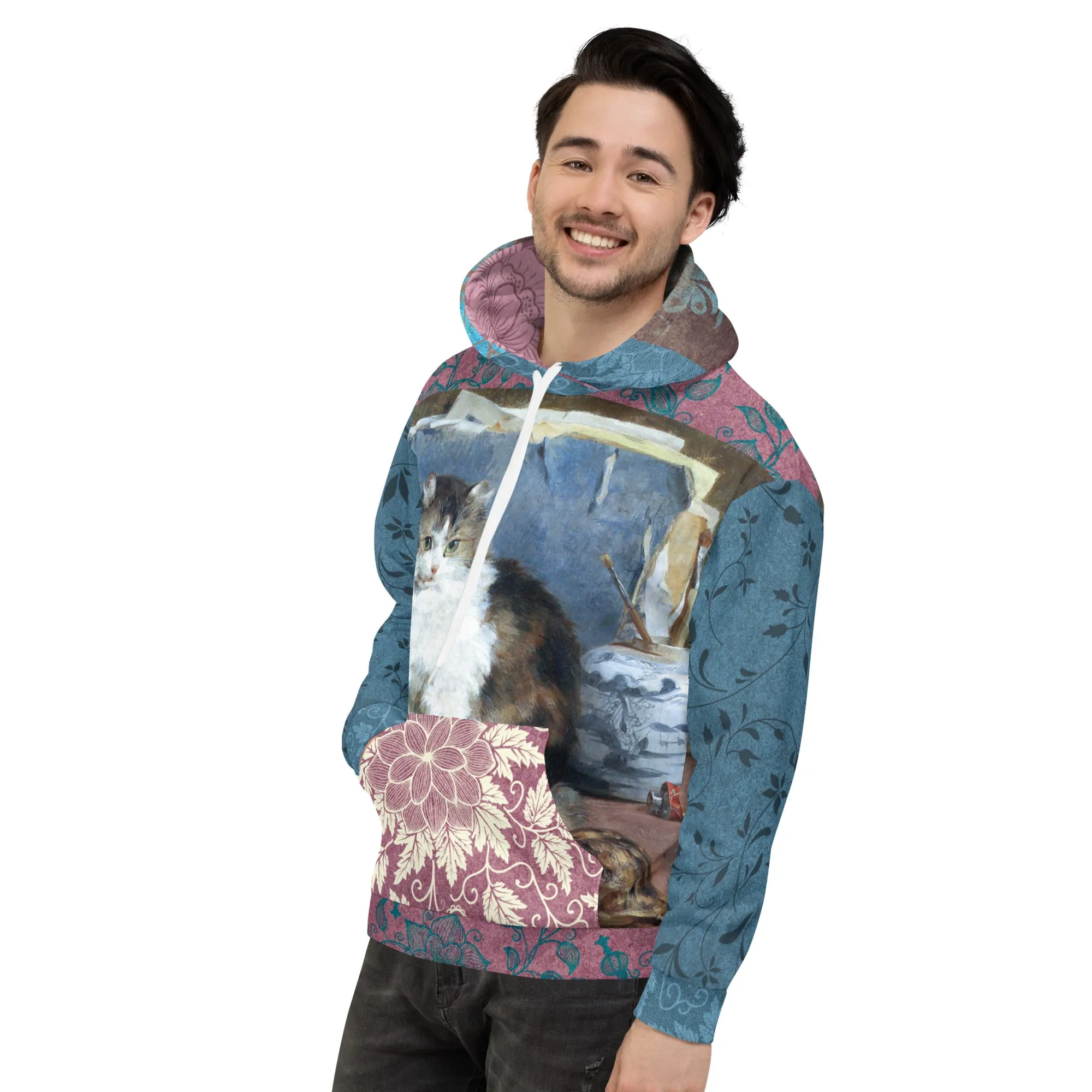 Odd Couple Calico Cat Hoody