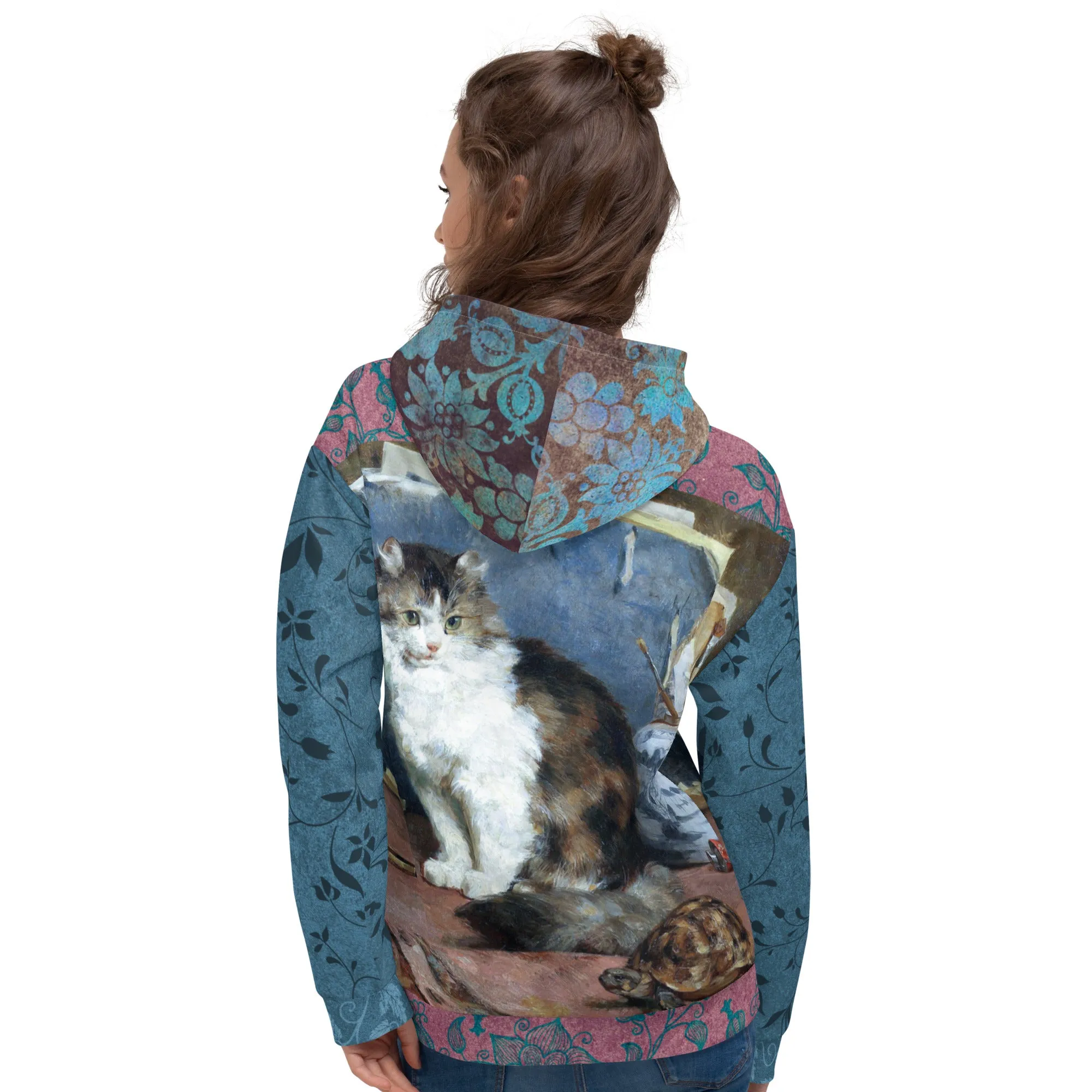 Odd Couple Calico Cat Hoody