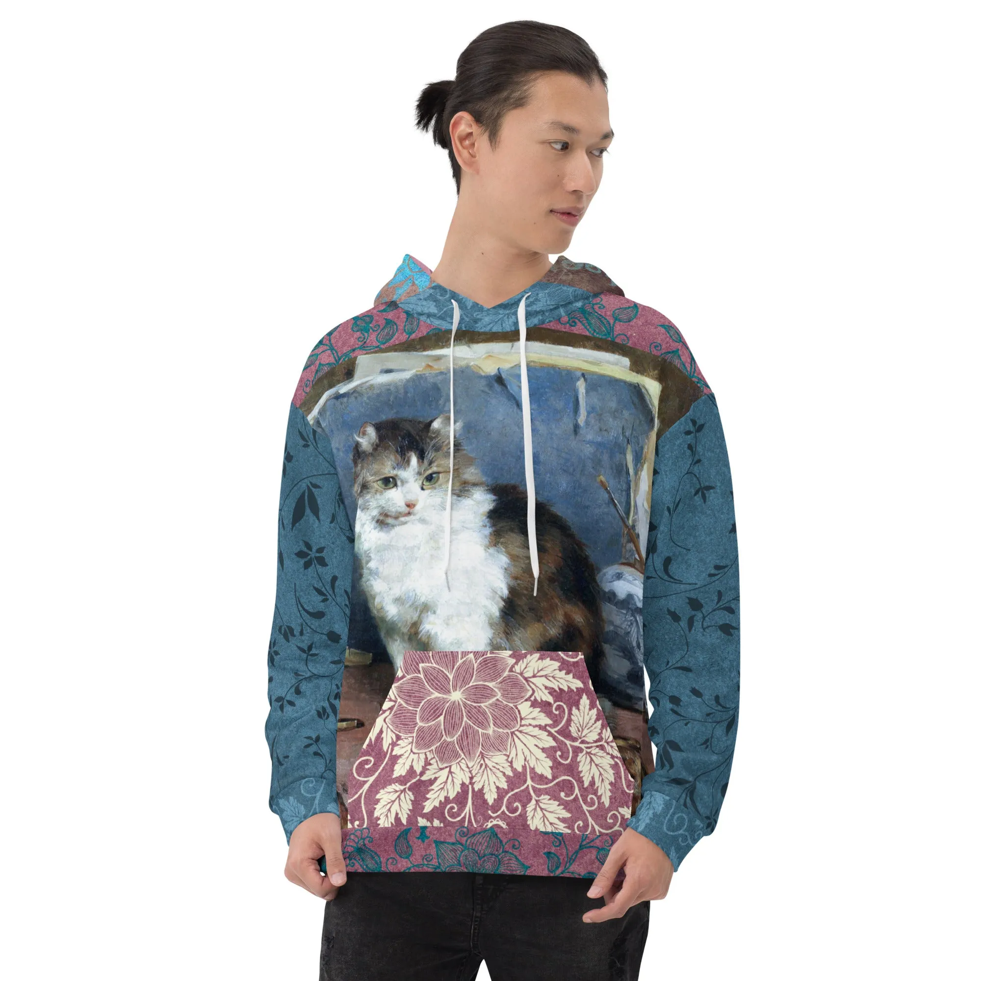 Odd Couple Calico Cat Hoody