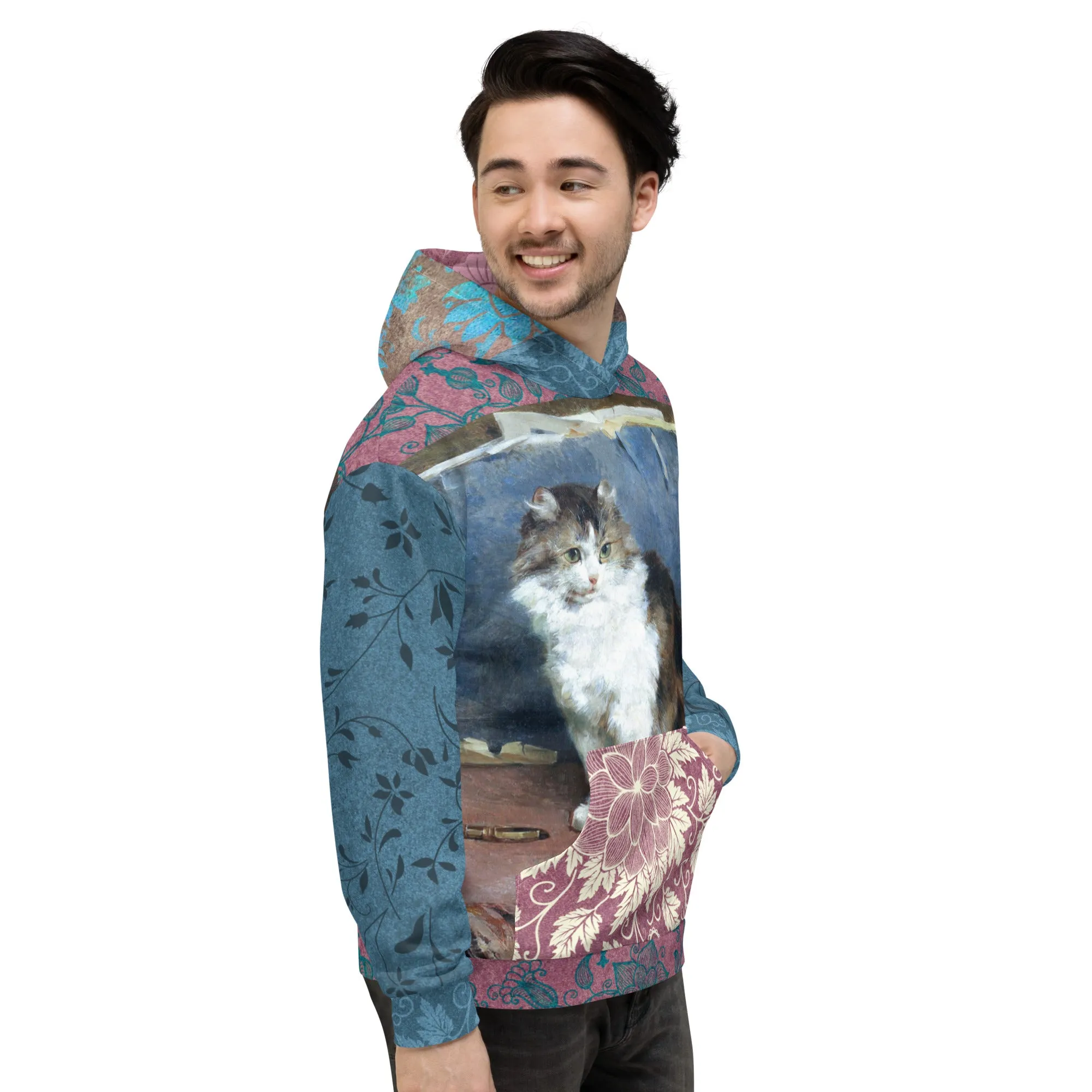 Odd Couple Calico Cat Hoody