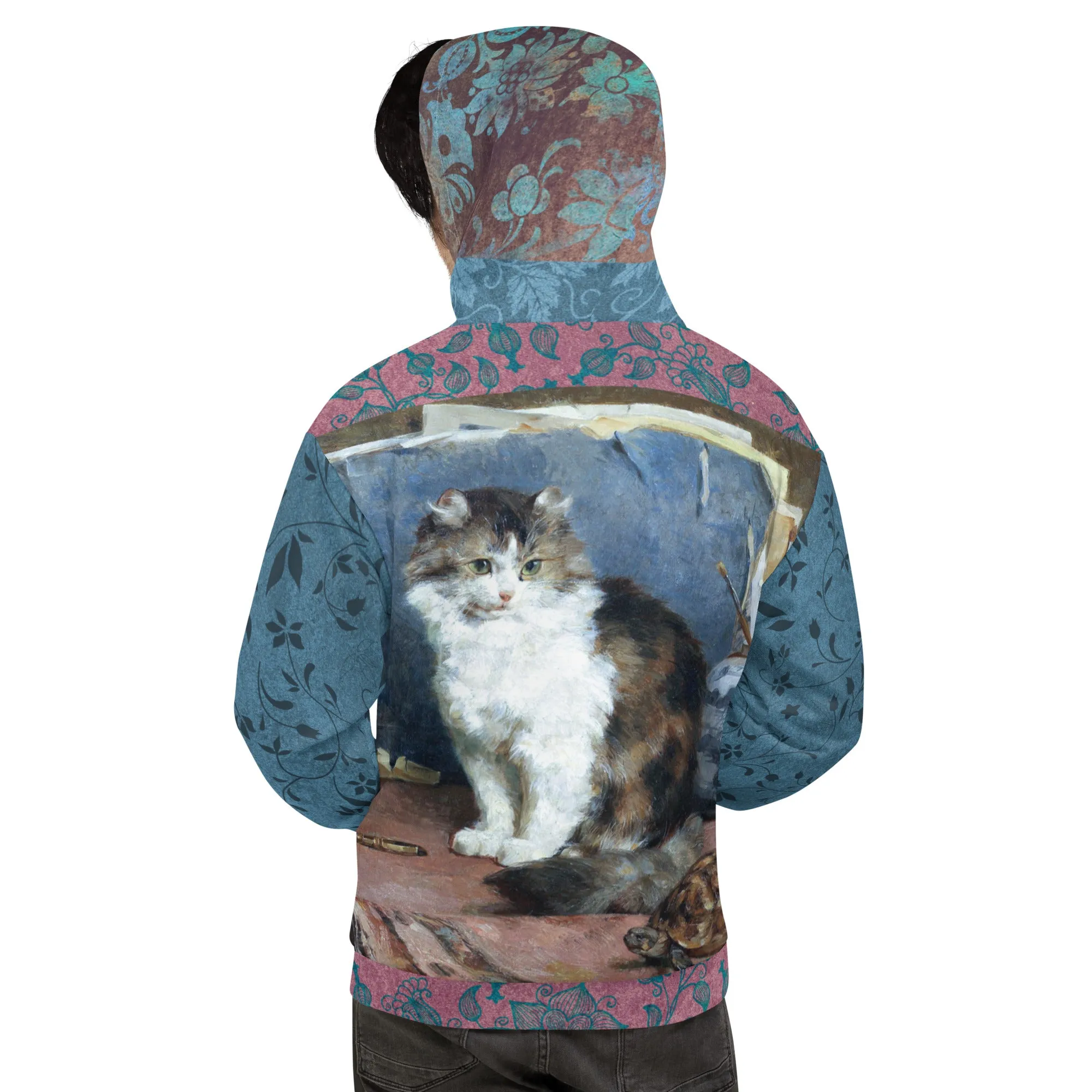 Odd Couple Calico Cat Hoody