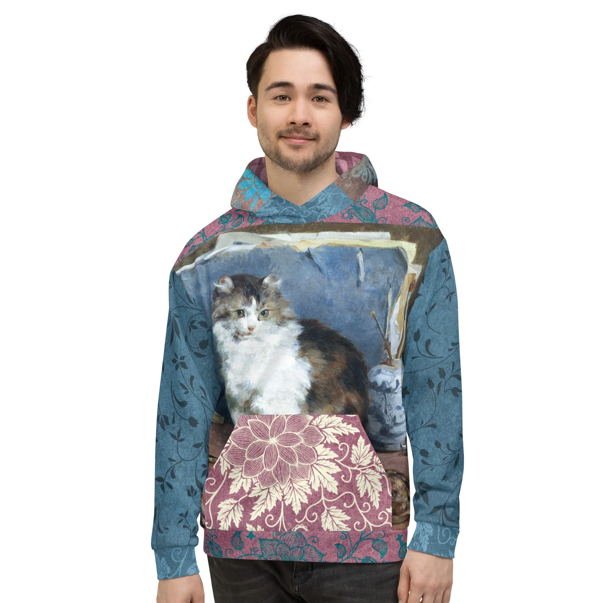 Odd Couple Calico Cat Hoody