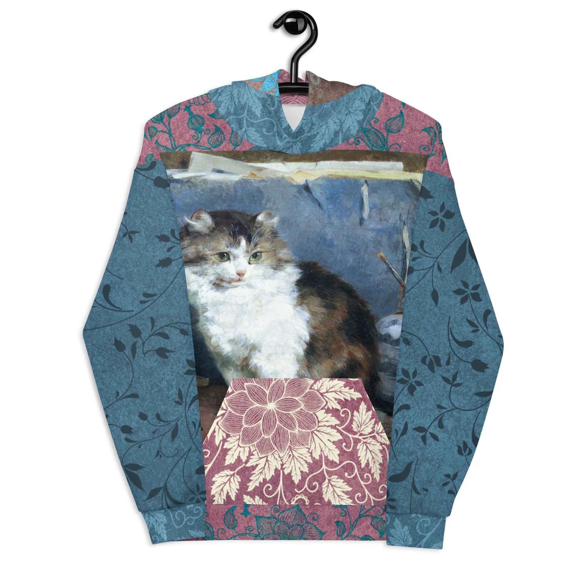 Odd Couple Calico Cat Hoody