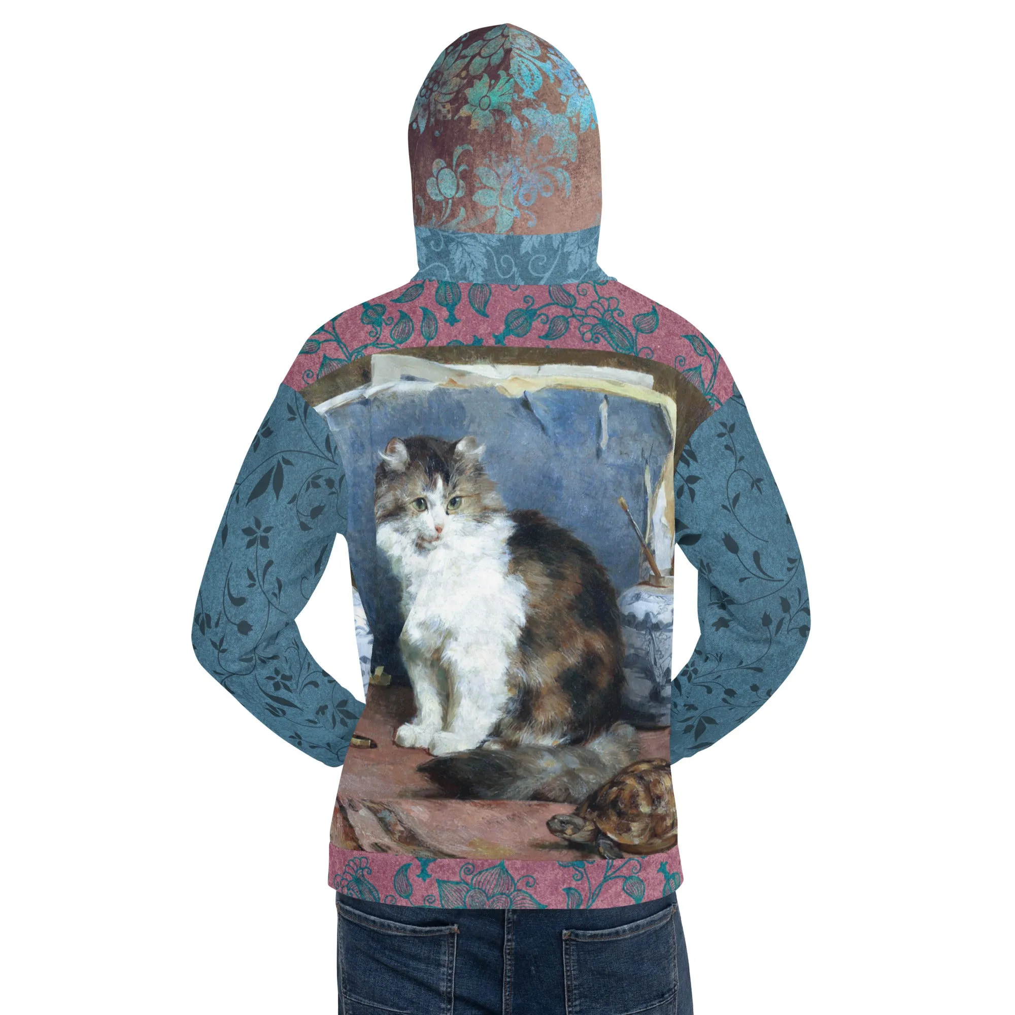 Odd Couple Calico Cat Hoody