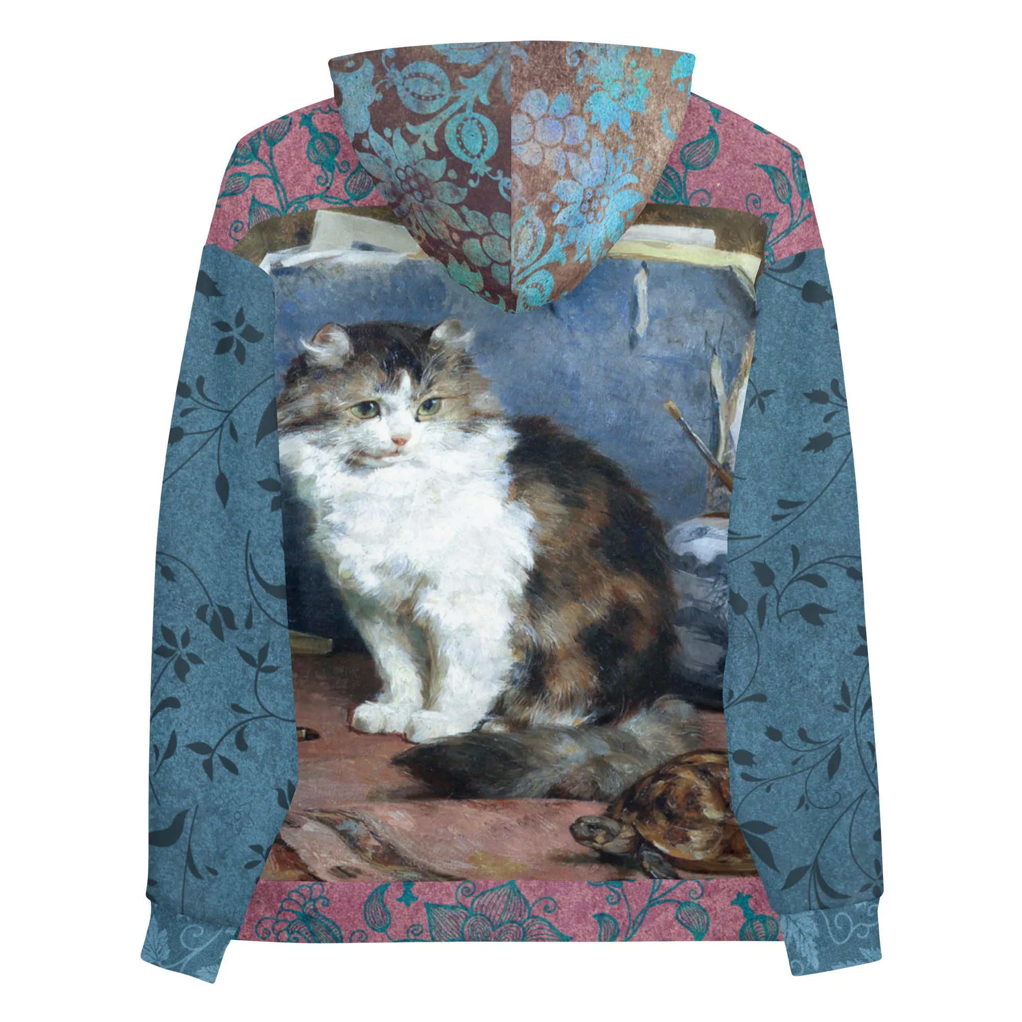 Odd Couple Calico Cat Hoody
