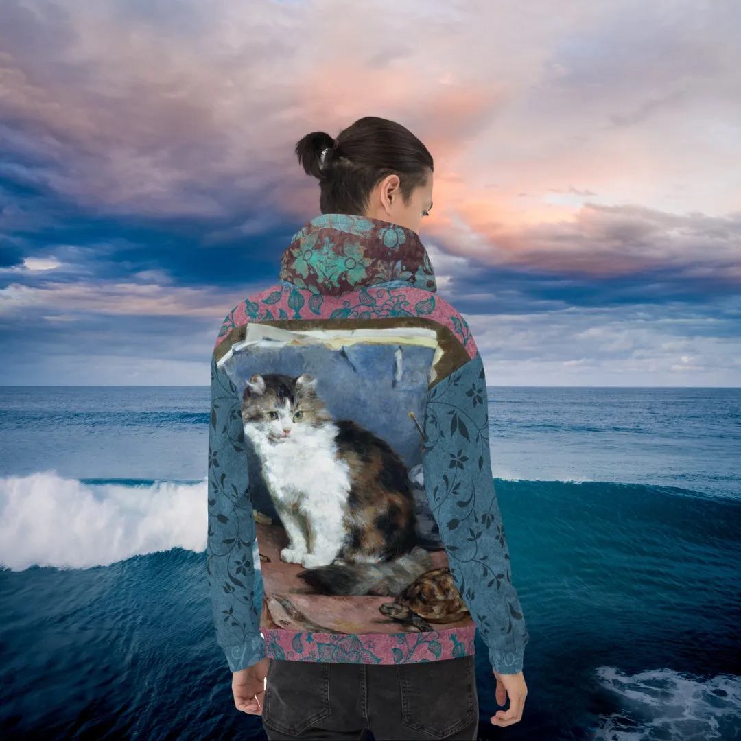 Odd Couple Calico Cat Hoody