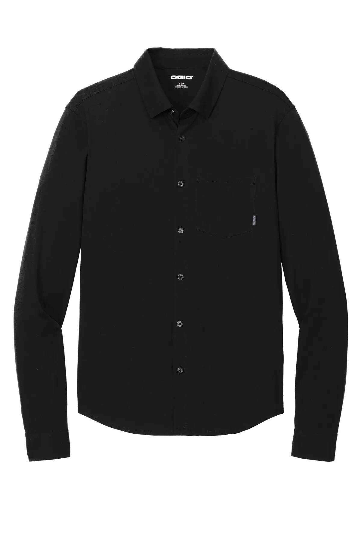 OGIO Extend Long Sleeve Button-Up OG161 Blacktop