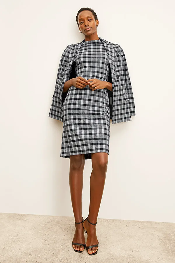O'Hara Boyfriend Blazer - Knit Suiting :: Checkmate