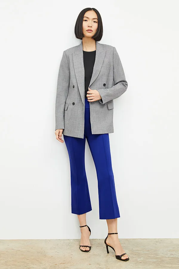 O'Hara Boyfriend Blazer - Sharkskin :: Black / White