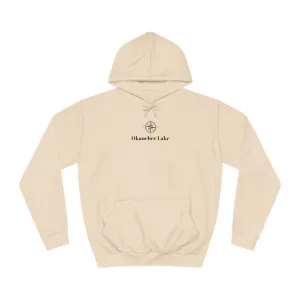 Okauchee Lake Compass Rose Medium Weight Hoodie