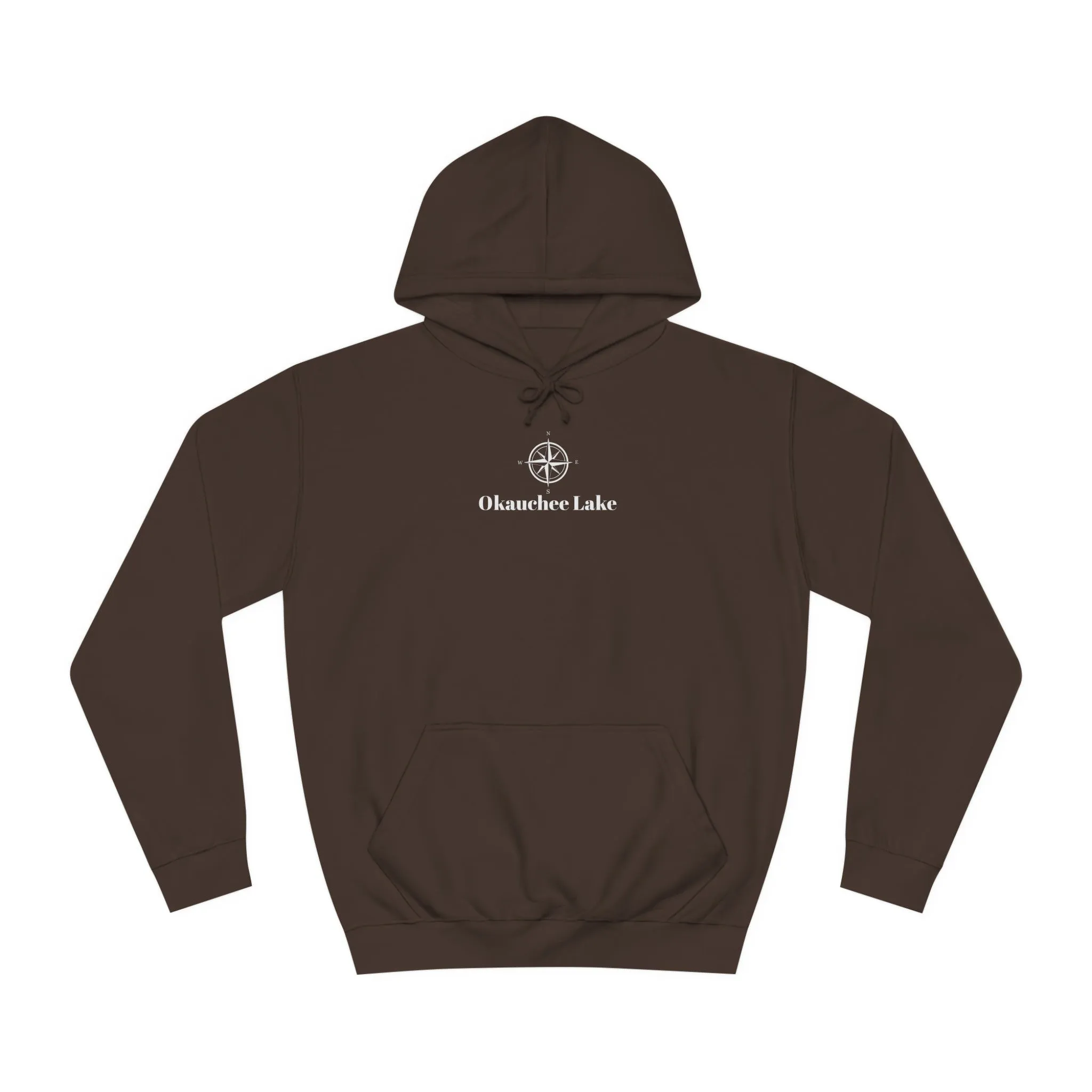 Okauchee Lake Compass Rose Medium Weight Hoodie