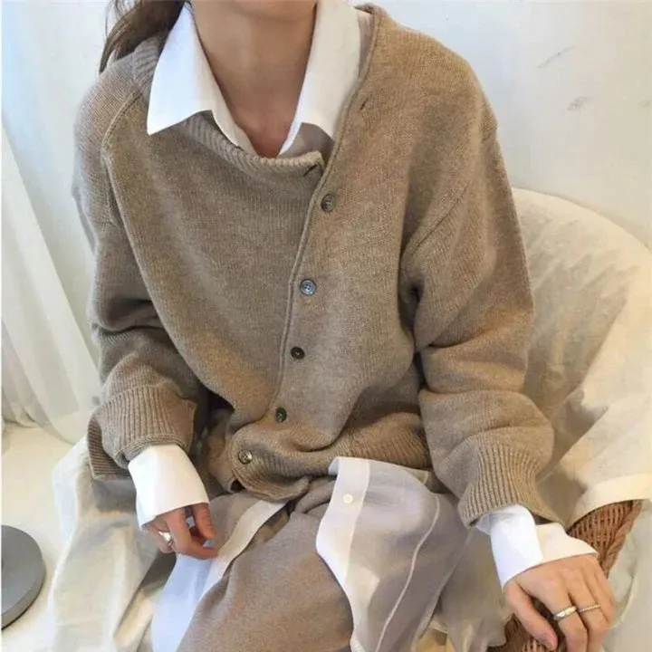 Olivia comfortable wrap cardigan