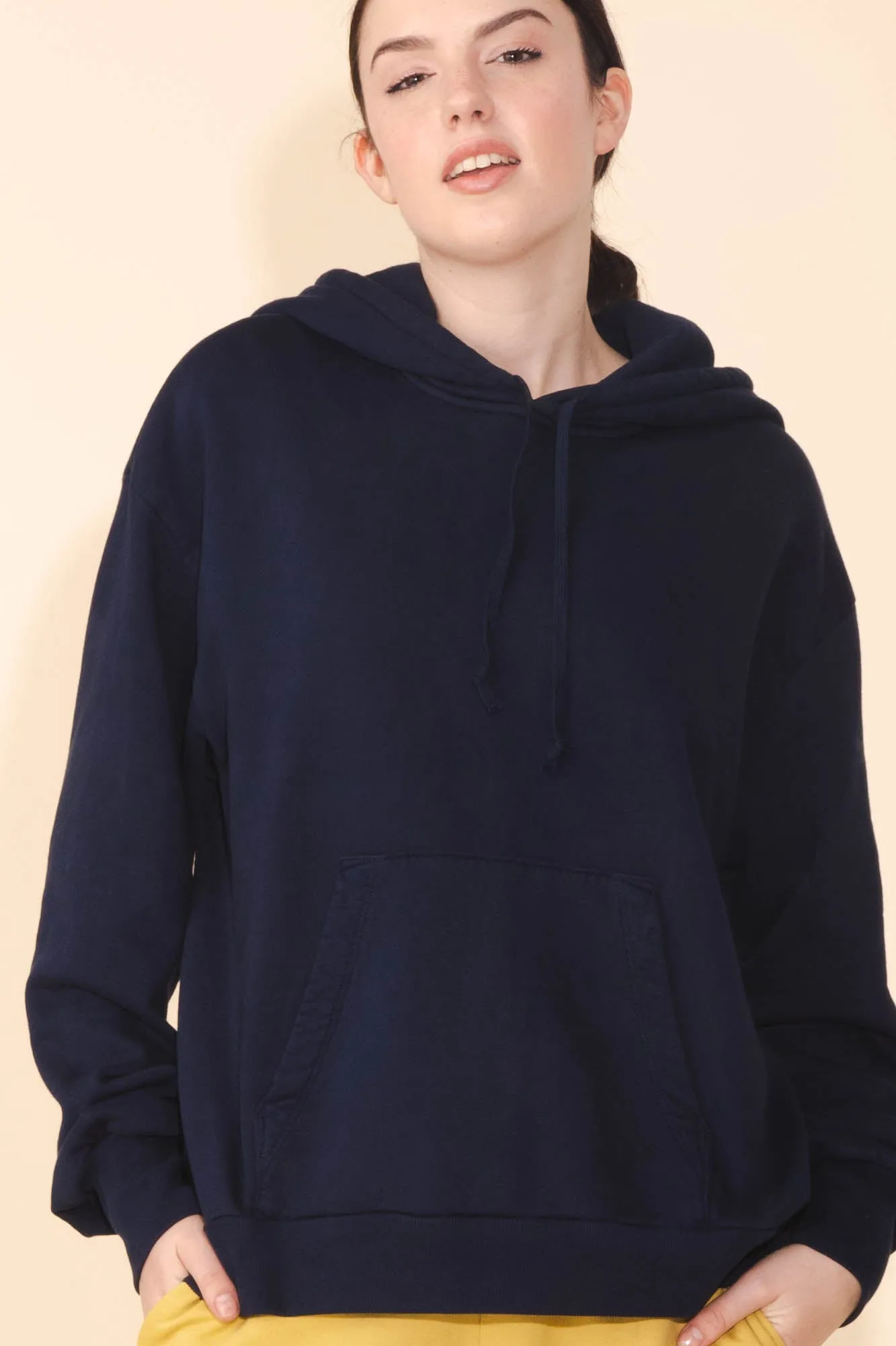 Organic Fleece Sweatshirt in Midnight