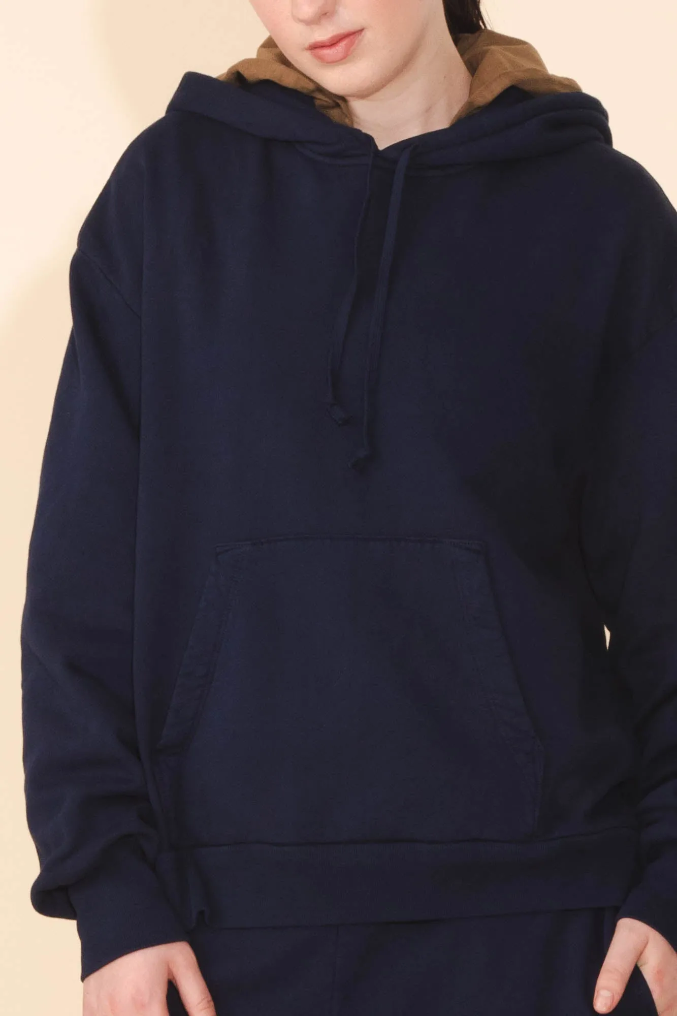 Organic Fleece Sweatshirt in Midnight
