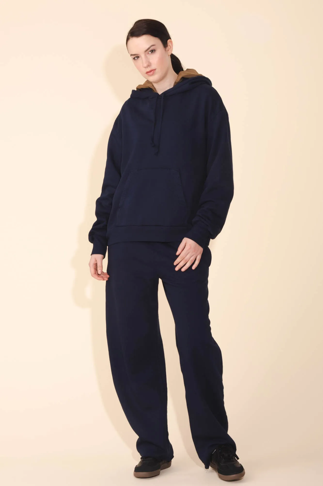 Organic Fleece Sweatshirt in Midnight