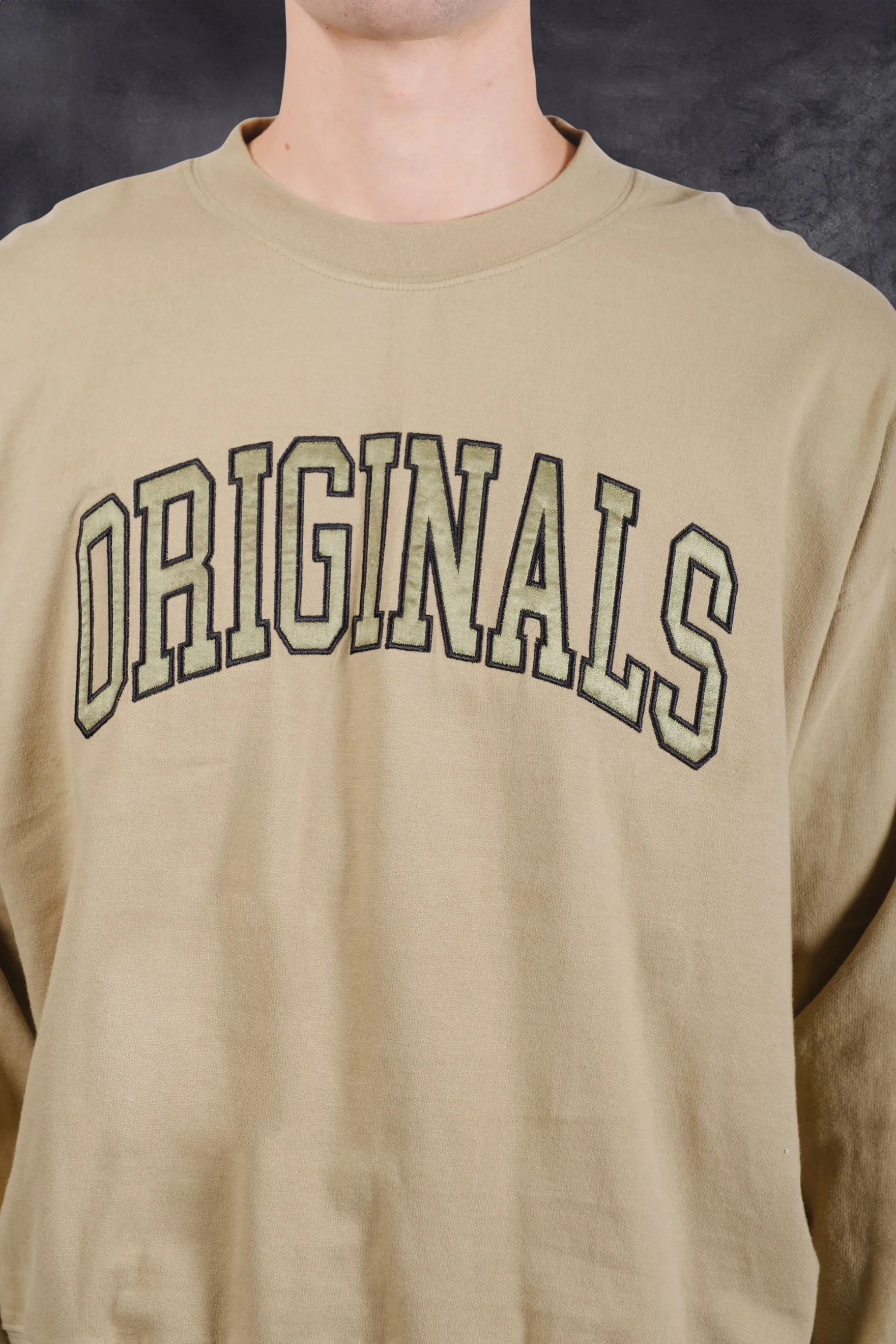 Originals Satin Applique Crew