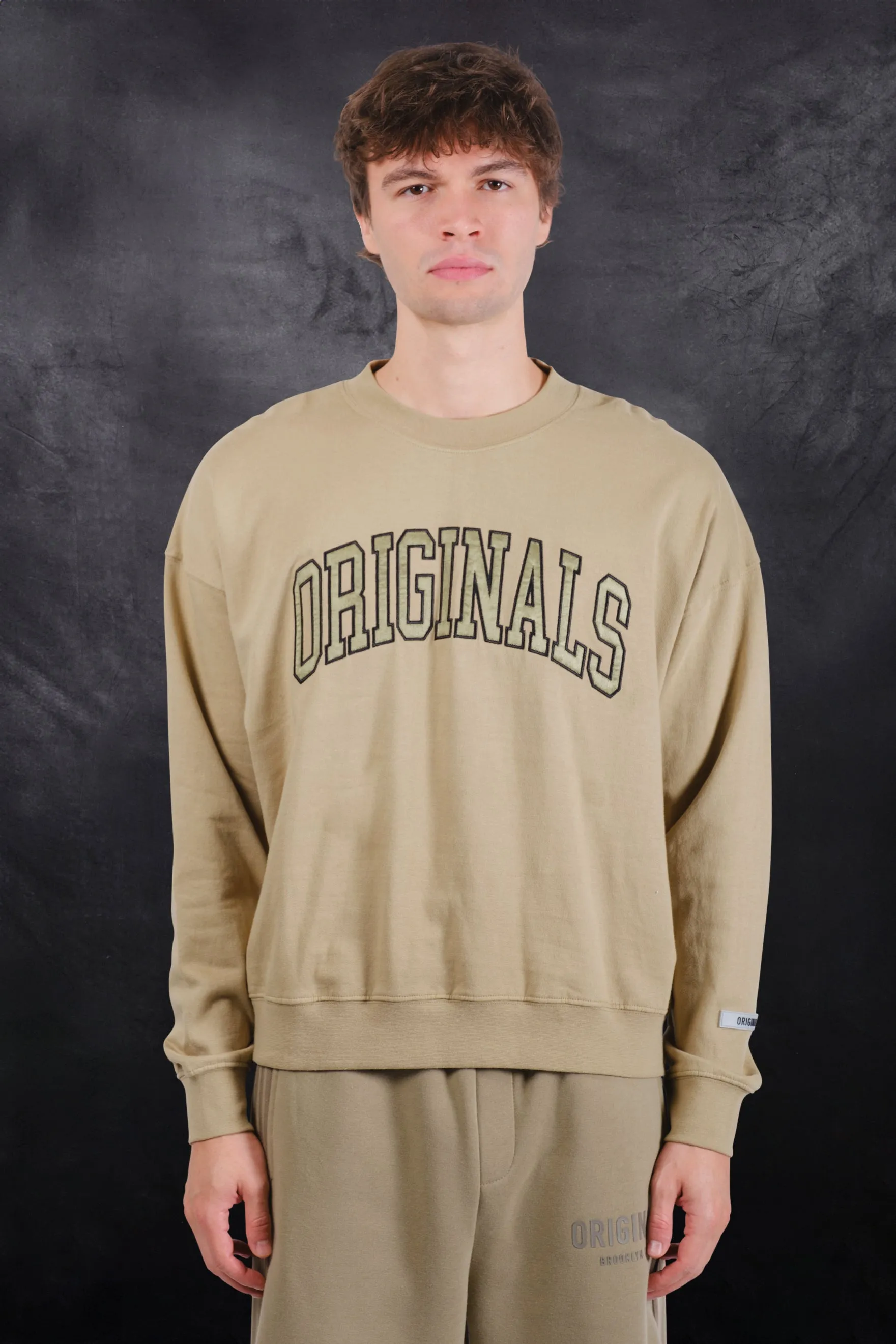 Originals Satin Applique Crew