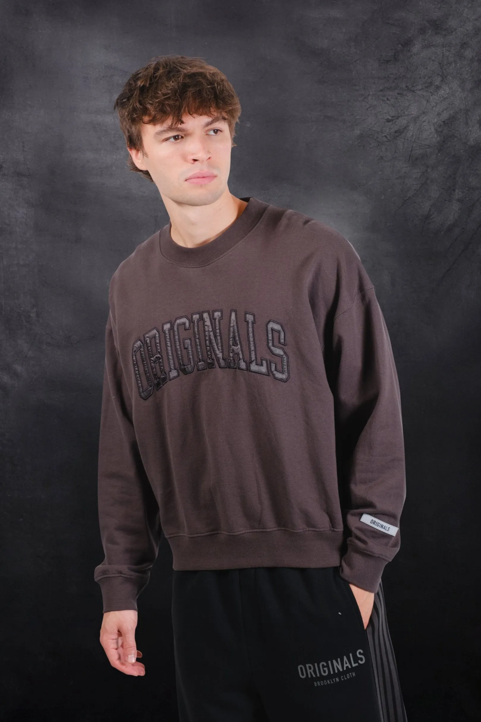 Originals Satin Applique Crew