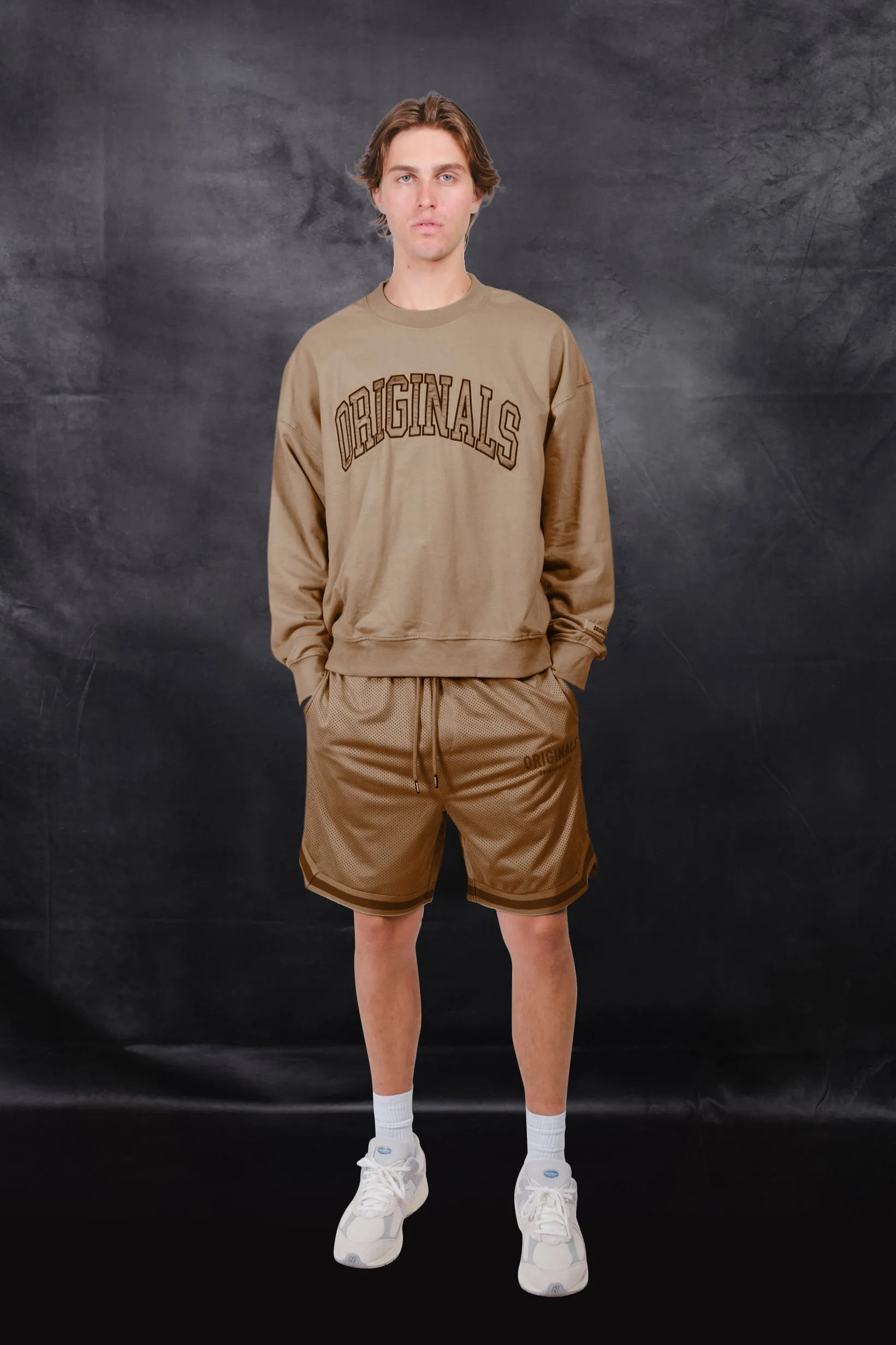Originals Satin Applique Crew