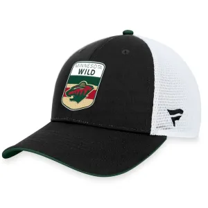 Outer Stuff NHL Draft Structured Trucker Youth Hat - Minnesota Wild