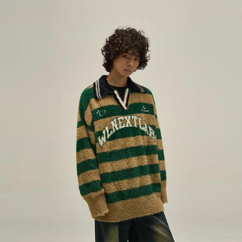 Oversize Stripe Sweater