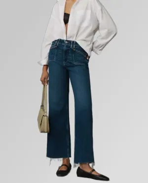 Paige Anessa Dark Pocket Jeans Amoroso