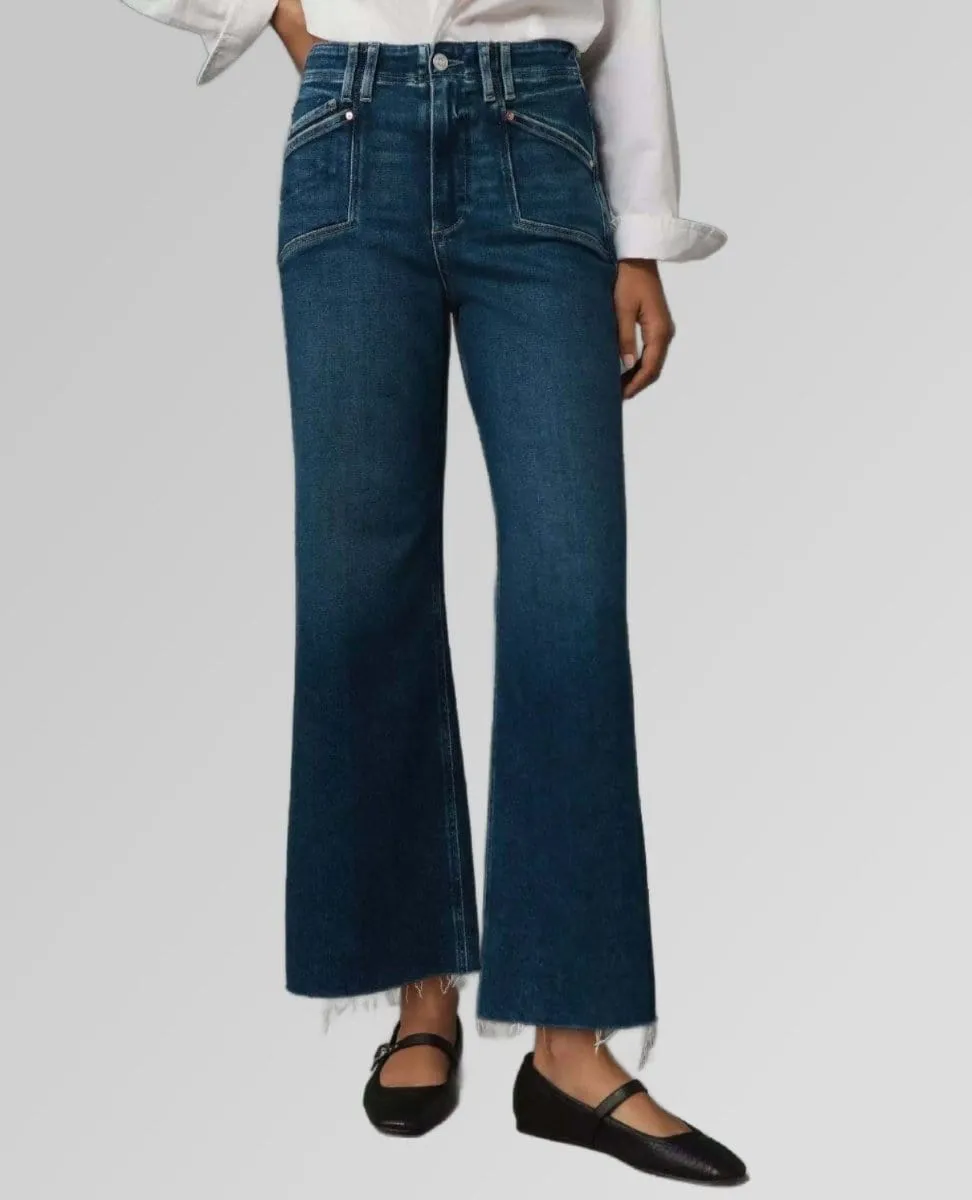 Paige Anessa Dark Pocket Jeans Amoroso