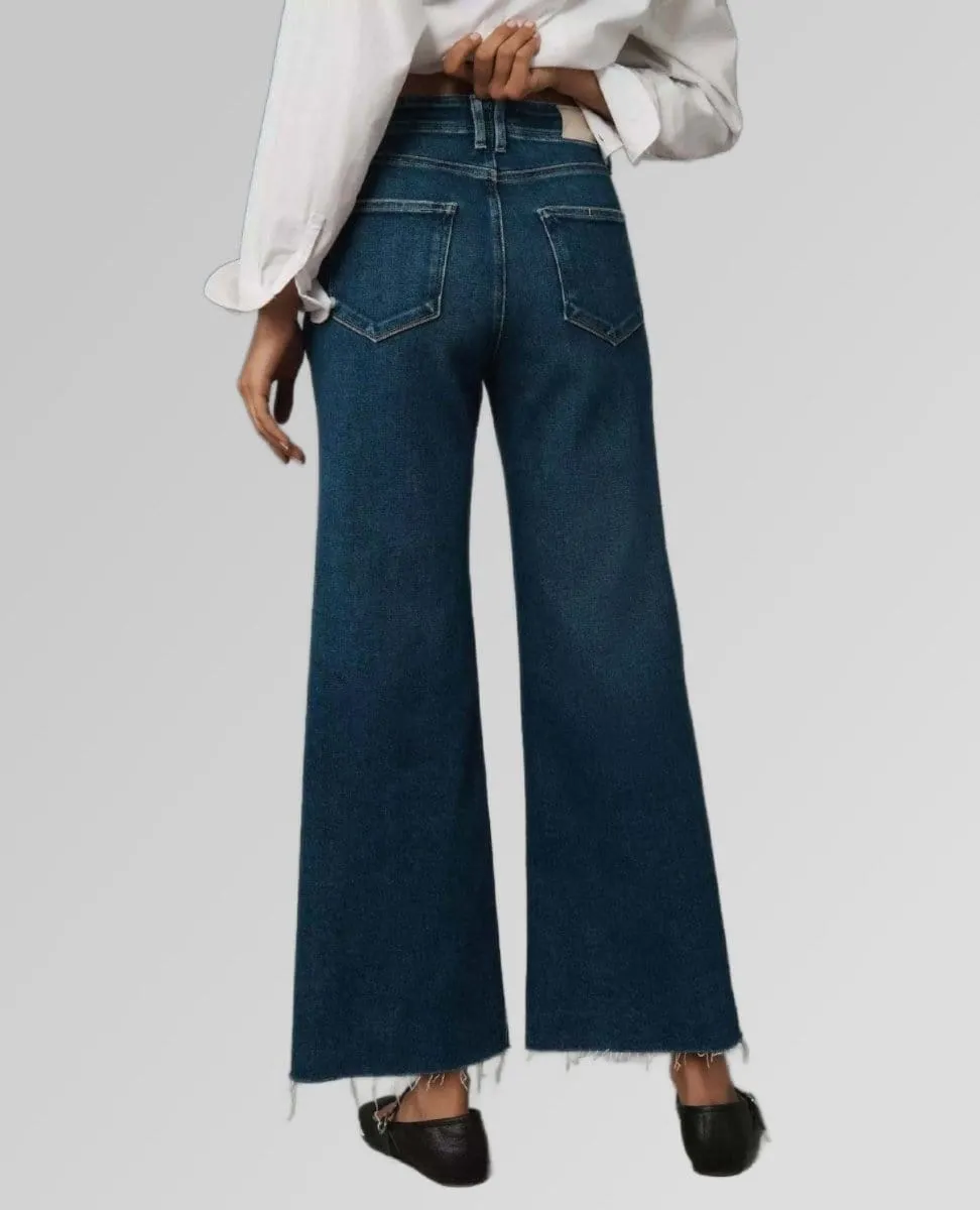 Paige Anessa Dark Pocket Jeans Amoroso