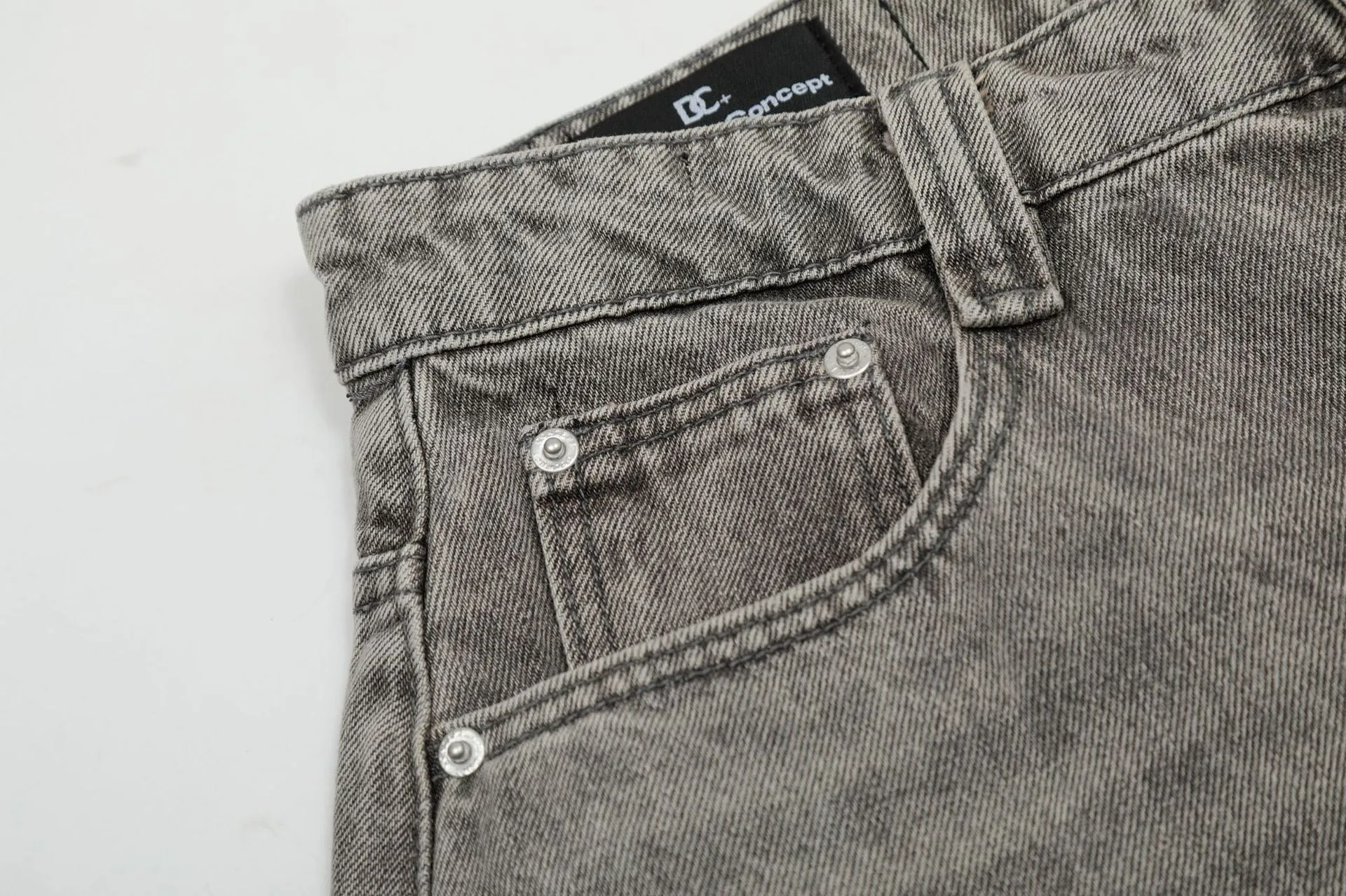 Paper Straight Blue Blood Grey Duty Jeans