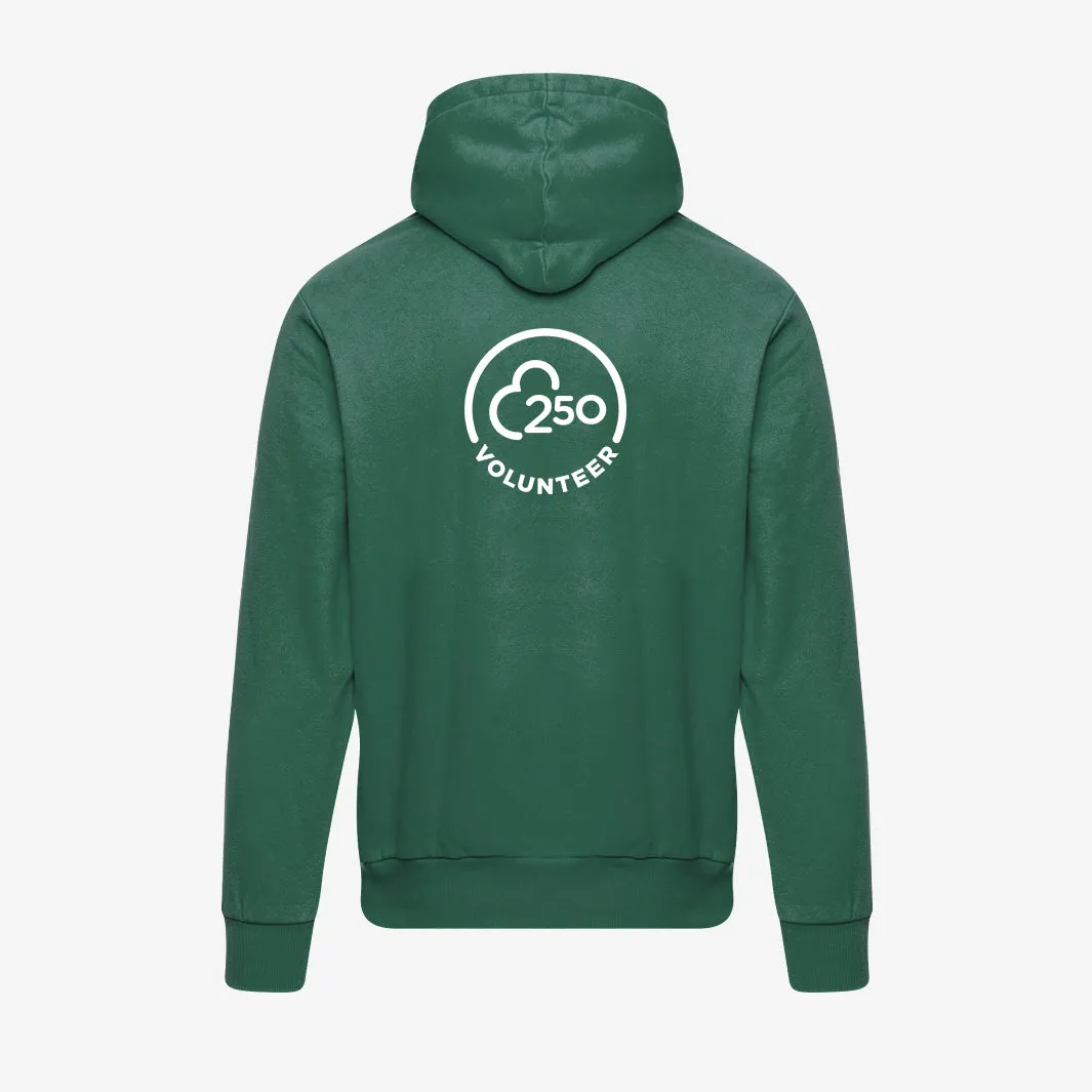 parkrun Milestone Men's Volunteer Hoodie 250 - Green