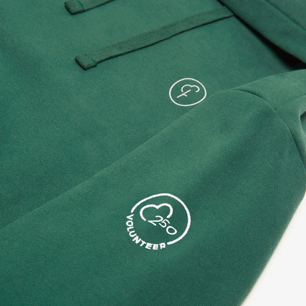 parkrun Milestone Men's Volunteer Hoodie 250 - Green