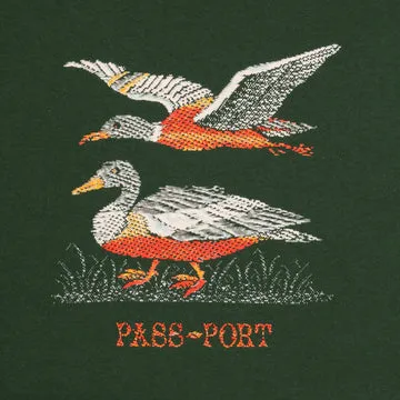 Pass~Port Duck Thread Sweater - Forest Green