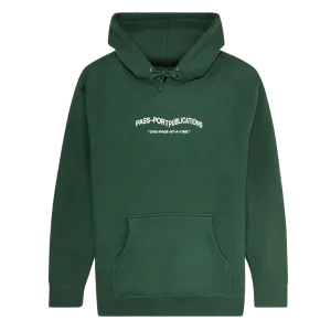 Passport Publish Hoodie 'Forest Green'