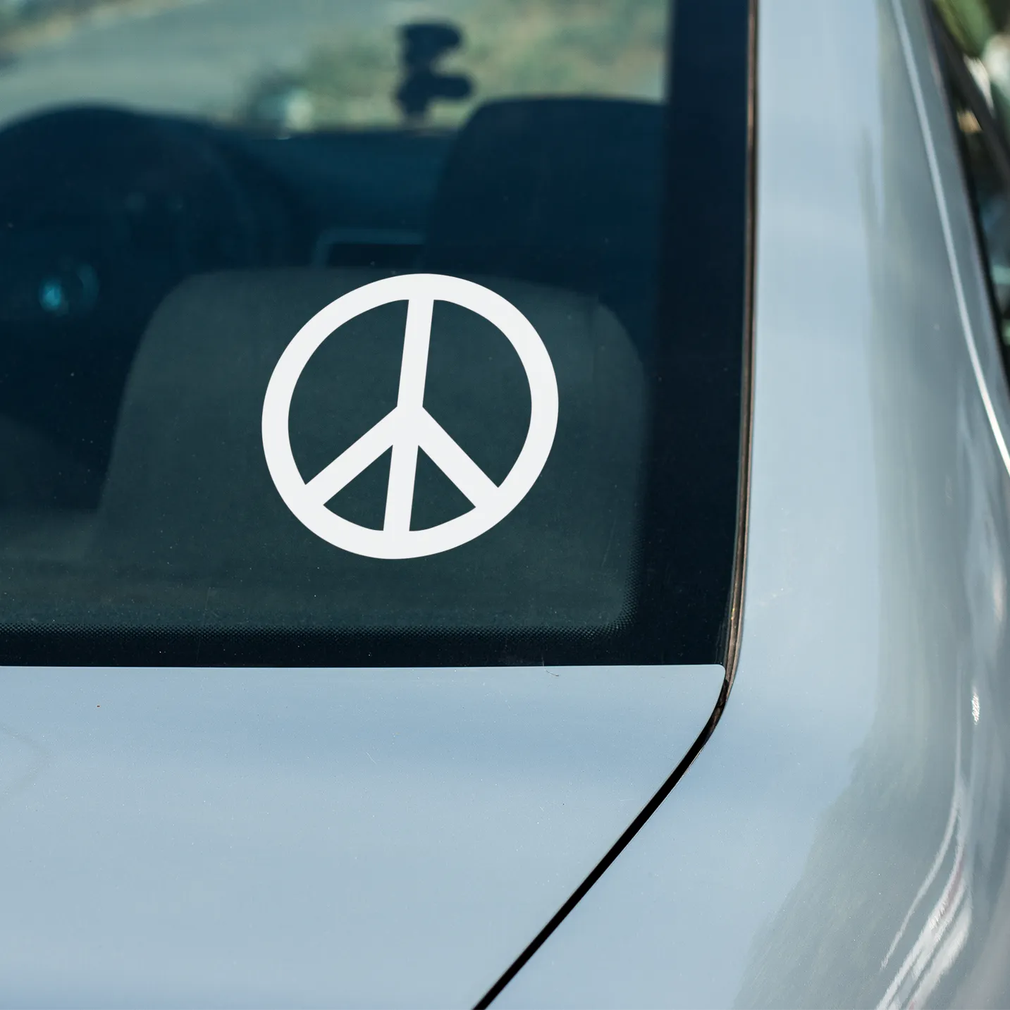 PEACE VINYL DECAL FOR WINDOW CAR LAPTOP MIRROR DRINKS BOTTLE