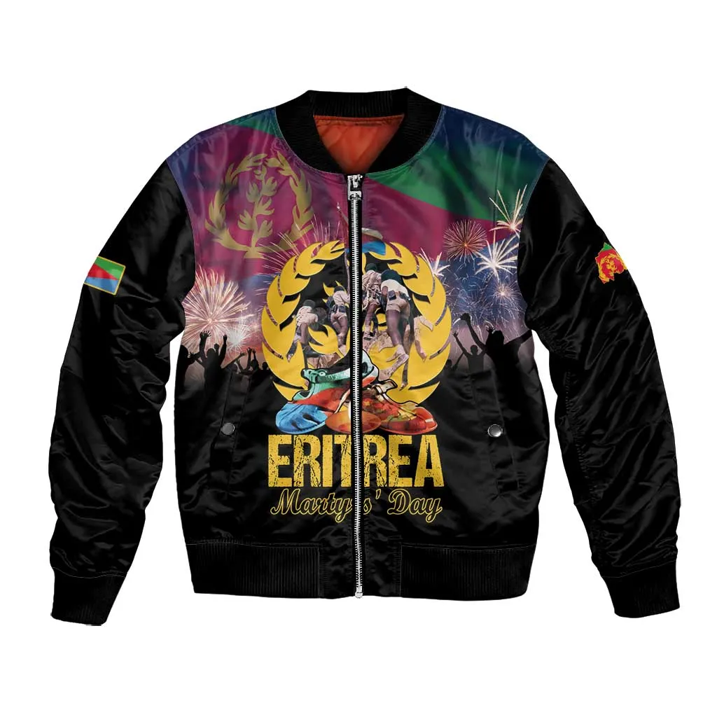 Personalized Eritrea Martyrs Day Bomber Jacket Never Forgot June 20 LT15