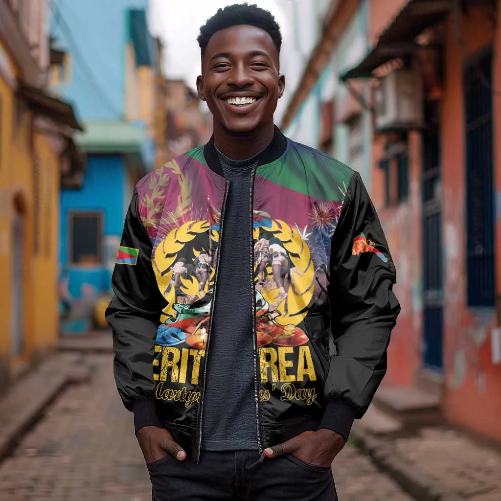 Personalized Eritrea Martyrs Day Bomber Jacket Never Forgot June 20 LT15