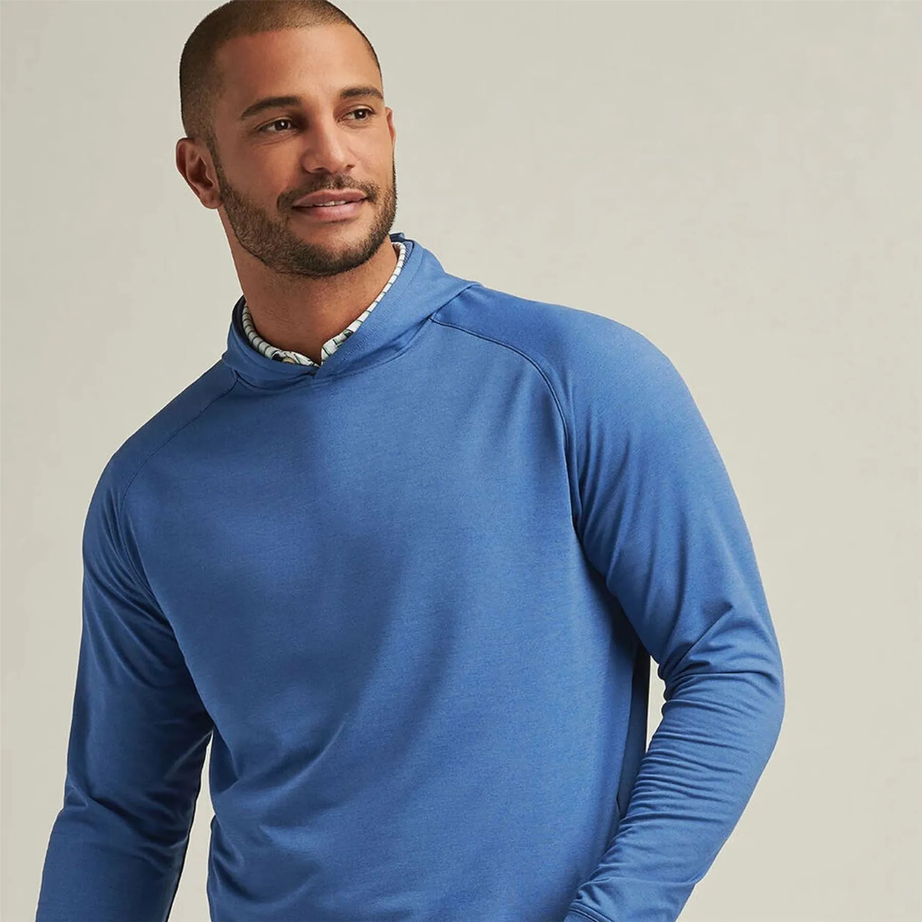 Pine Performance Hoodie Sport Navy