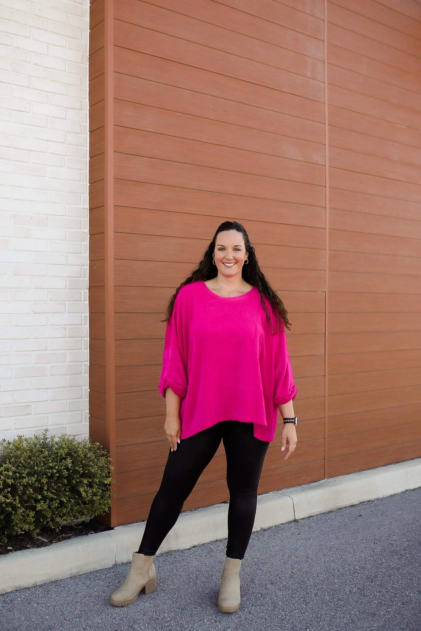Pink Thoughts Chenille Blouse